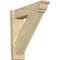 Ekena Millwork Traditional Rough Sawn Traditional Outlooker, Douglas Fir, 6"W x 22"D x 22"H OUT06X22X22TRA01RDF - alternate 1